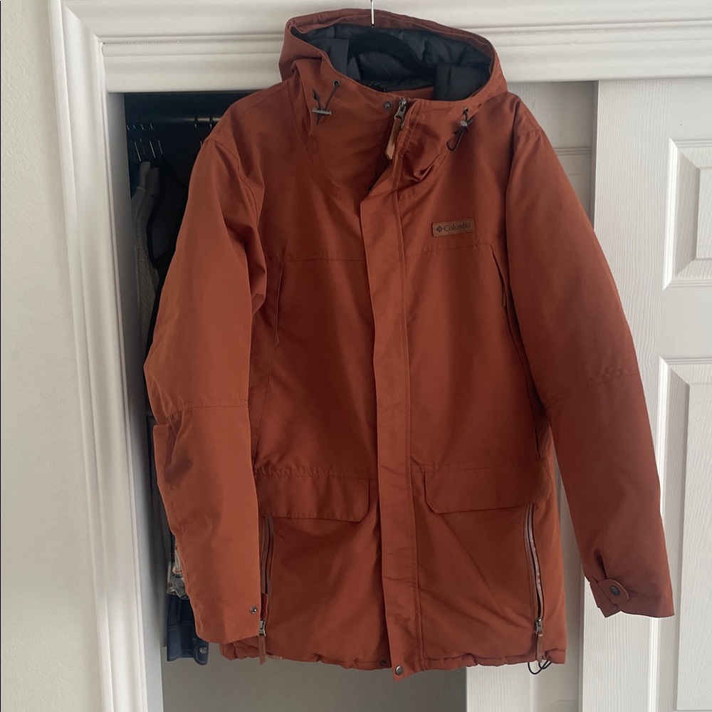 Columbia Men's Burnt Orange Performance Jacket